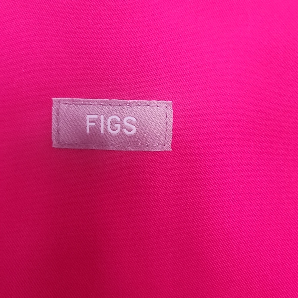 Figs Hot Pink Bomber Jacket - Picture 2 of 6